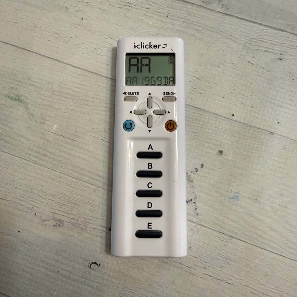 IClicker 2 student response remote